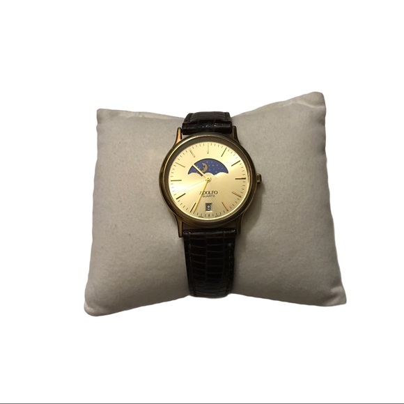 Vintage Adolfo “Moon Phase” Watch - Picture 1 of 5
